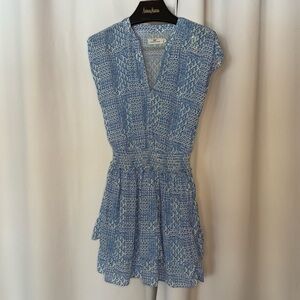 Vineyard Vines Blue and White Mini Dress